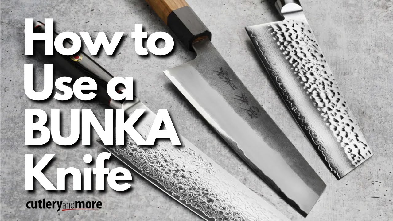Как использовать нож Bunka: для чего он лучше всего подходит?