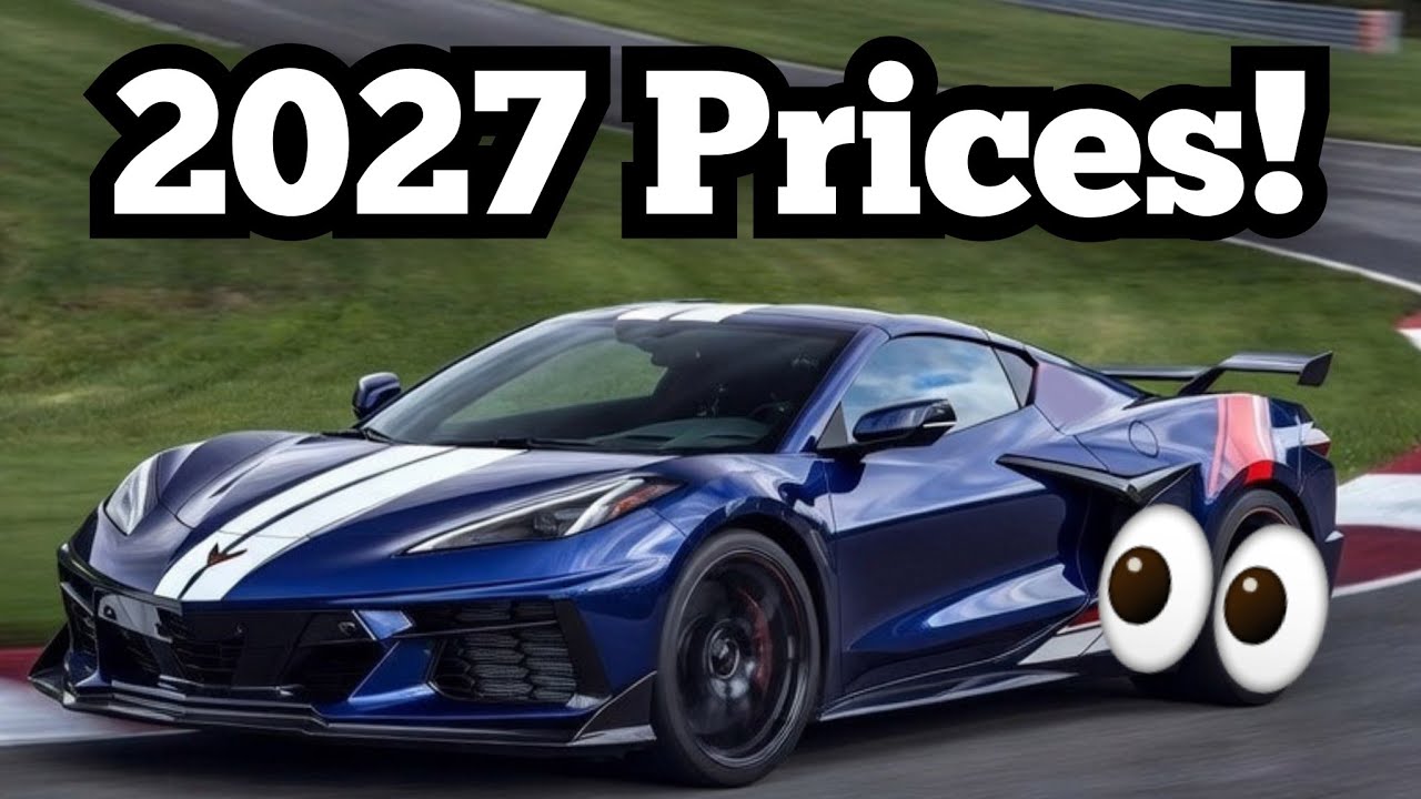 Объявлены цены на Corvette C8 2027 года.