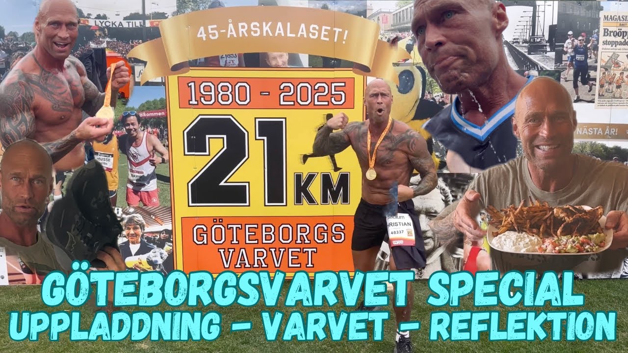 GÖTEBORGSVARVET SPECIAL - ETT 2 ÅRIGT MÅL SKALL UPPNÅS 💪🏻✅