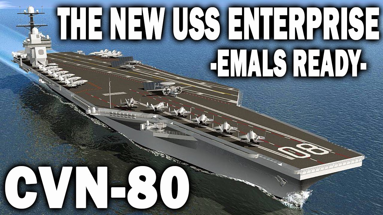 The New USS Enterprise - $13Billion US Supercarrier (With Electromagnetic CATAPULTS)