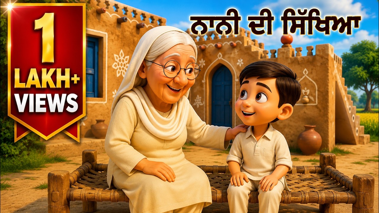 Nani Di Sikhya ਨਾਨੀ ਦੀ ਸਿੱਖਿਆ| Heart Touching Punjabi Story | Powerful Emotional  Life Lesson Story