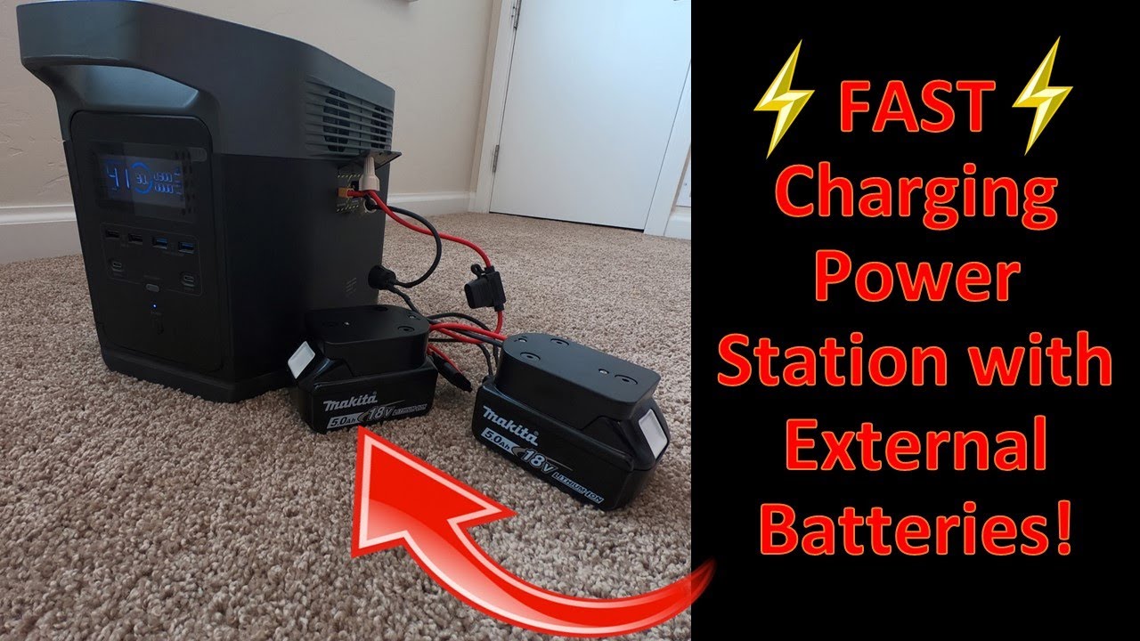 Expand the Battery of the EcoFlow Delta 1300 Portable Power Station for Less Than $35!
