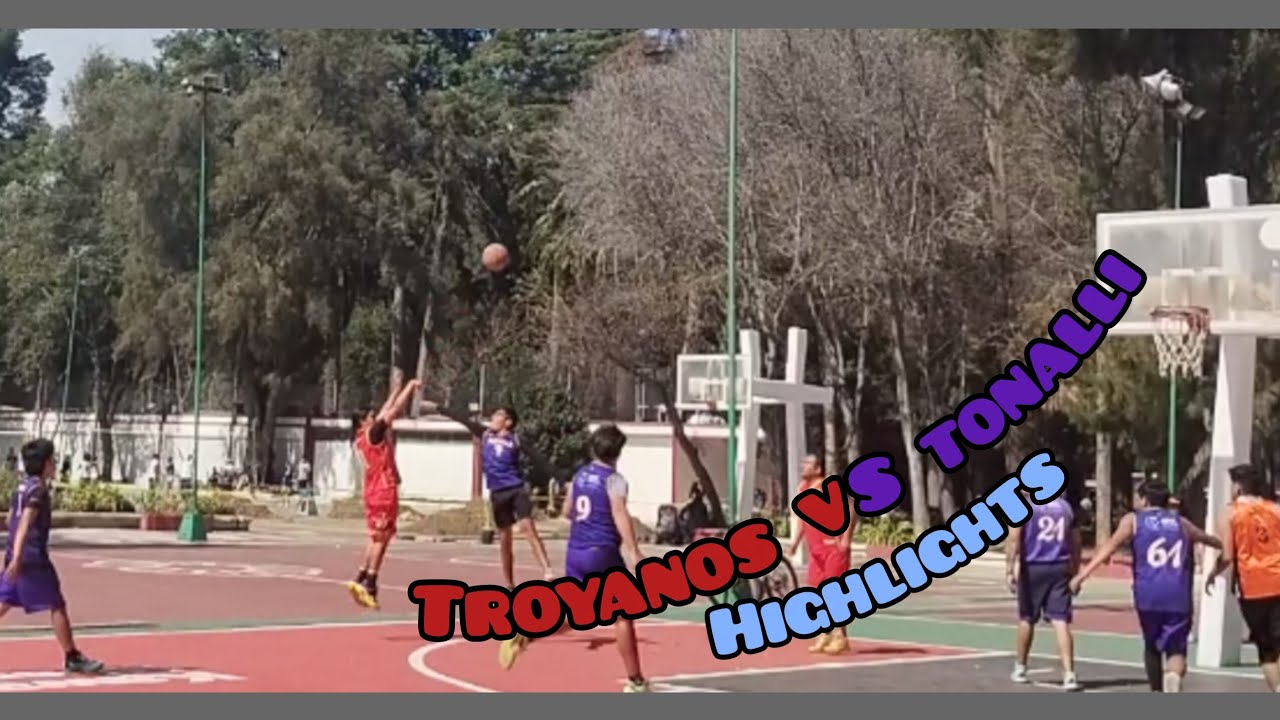Tonalli vs Troyanos highlights.    Basketball M&eacute;xico 