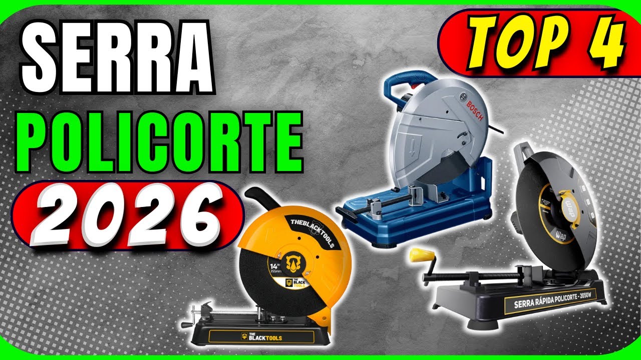 TOP 4 Melhores Serra R&aacute;pida Policorte de 2026