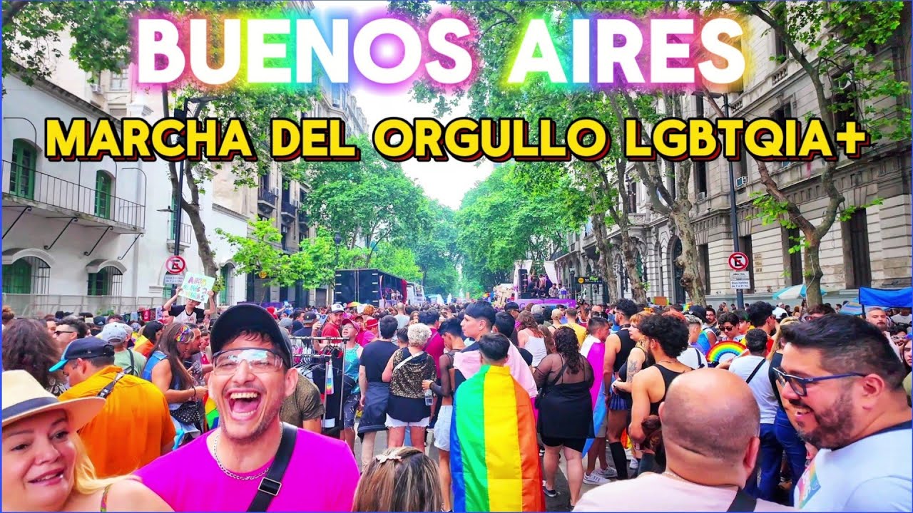 【4K】Marcha del Orgullo LGBTIQ+ Buenos Aires 2024 | Buenos Aires Gay Pride, Argentina