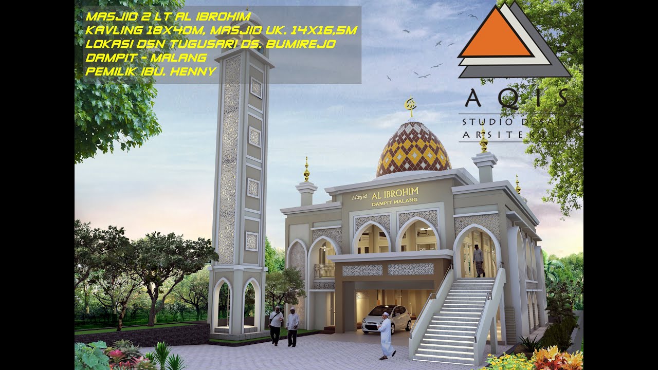 Desain Masjid 2 Lantai