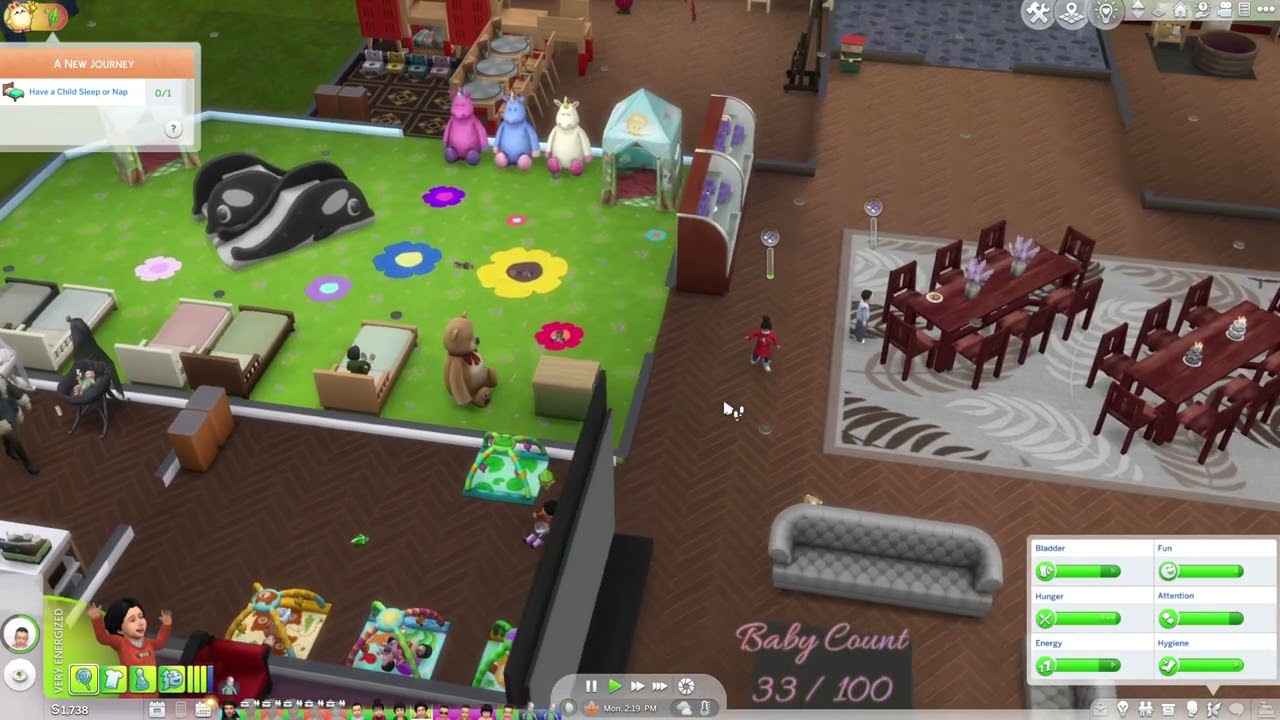 Sims 4 100 Baby Challenge - Stream 13