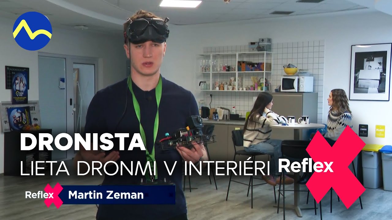 Dronista v interiéroch | Reflex