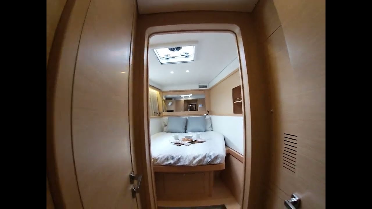 2019 Lagoon 45, Interior tour Lagoon 45, exterior tour Lagoon 45, Annapolis Boat Show 2019 Lagoon
