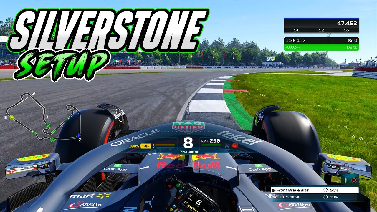 F1 22 SILVERSTONE HOTLAP + SETUP (1:26.389)