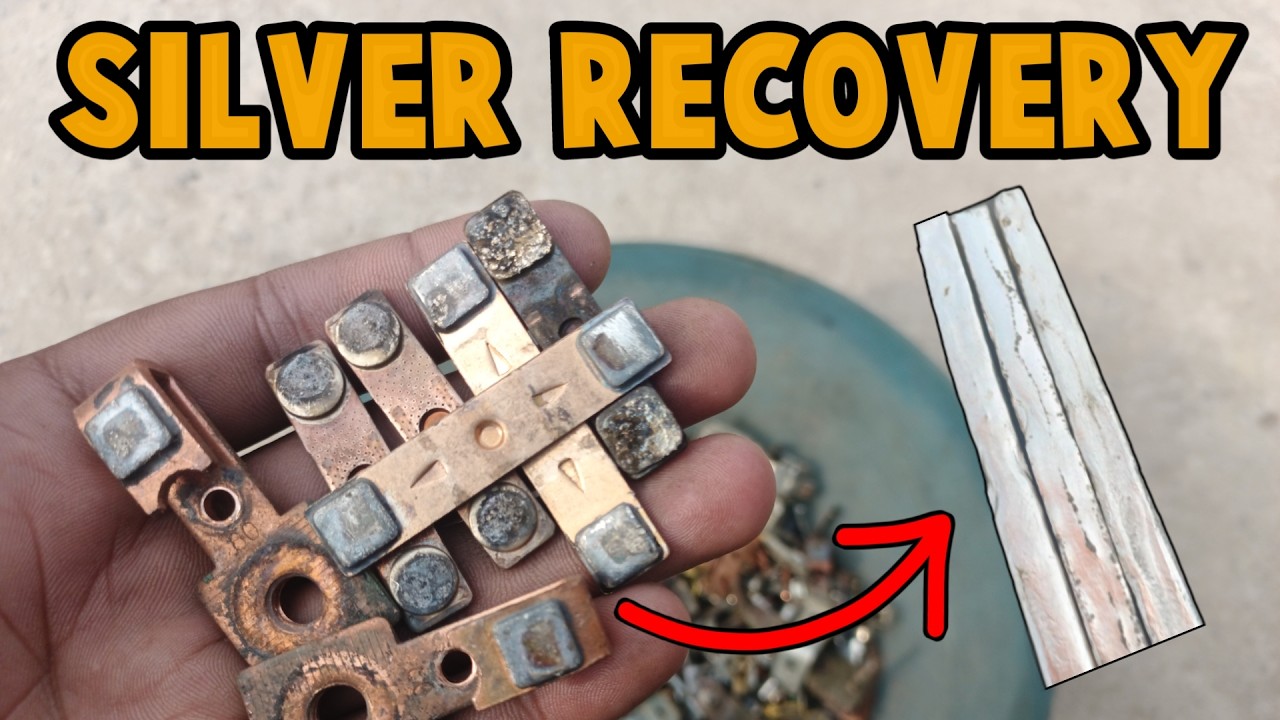 How to Extract Silver from Old Electronic Contacts: Easy DIY Method