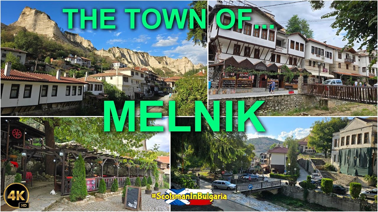 Melnik | Smallest Town In Bulgaria! | Traditional buildings | Tourism | Famous wine