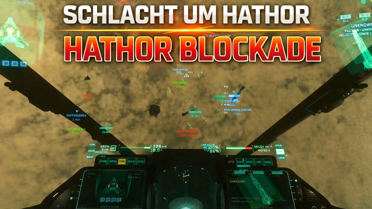 Hathor Blockade: Orgs: Kartell / NGS / MXSG / PWNN #starcitizen