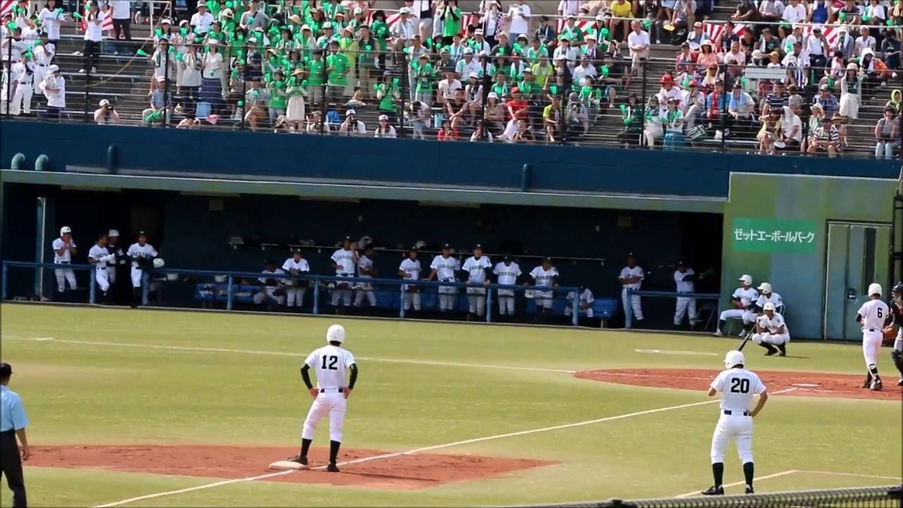 専大松戸 2016高校野球応援風景 相変わらずチアリーダーの統率はすごい！