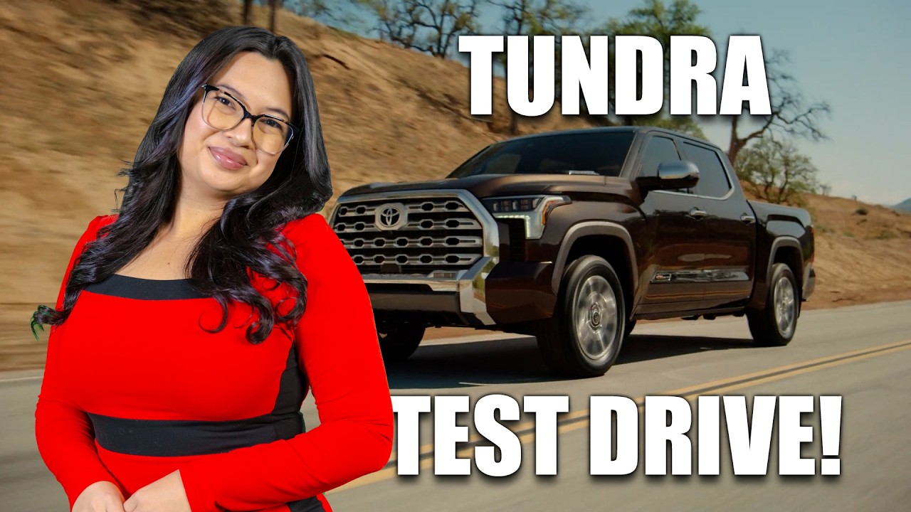 Протестируйте Toyota Tundra 2025 года.