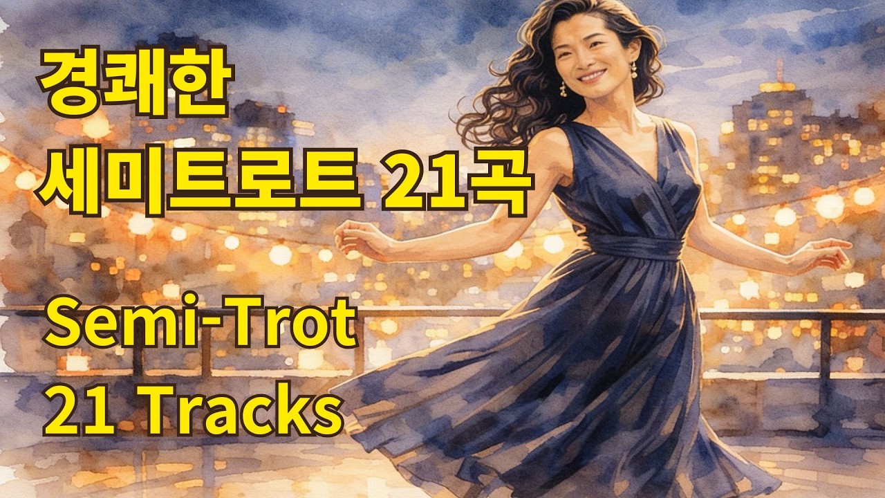 경쾌한 세미트로트 21곡 | 이건 그냥 못 지나칩니다