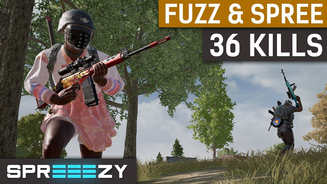 FaZe Fuzzface & sprEEEzy - 36 KILLS DUO - PUBG