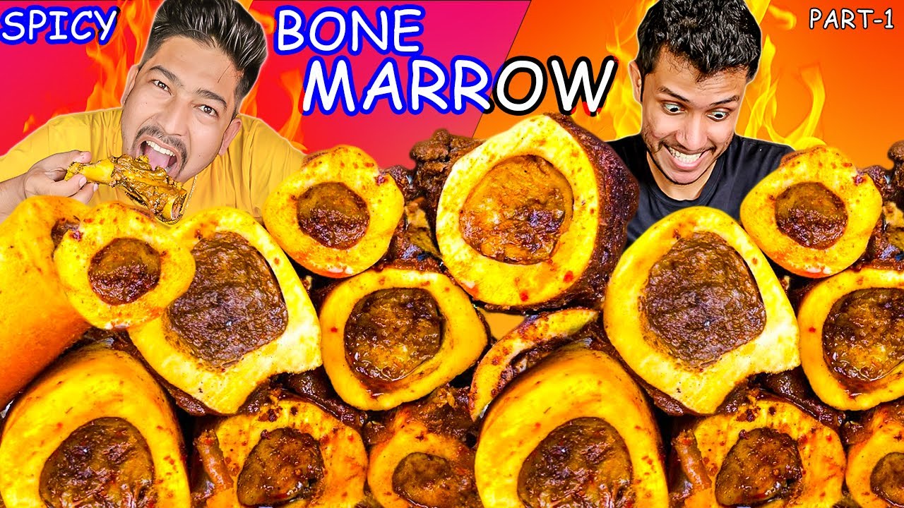 SPICY BUFFALO BONE MARROW MUKBANG |NEPALI MUKBANG | EATING SHOW