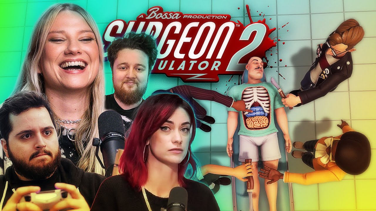 Ca tape dans le lard avec Maghla, Bytell et Pinde // Surgeon Simulator 2