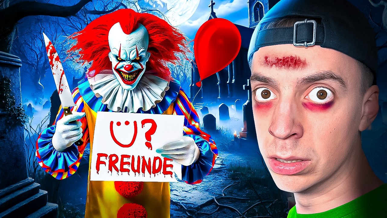 HORROR CLOWN möchte mit mir BEFREUNDET SEIN... 😳 (eskaliert)