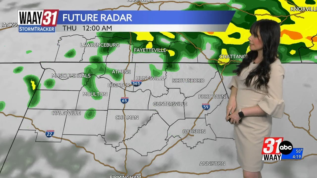 Rain moves back in as we head towards the end of the week