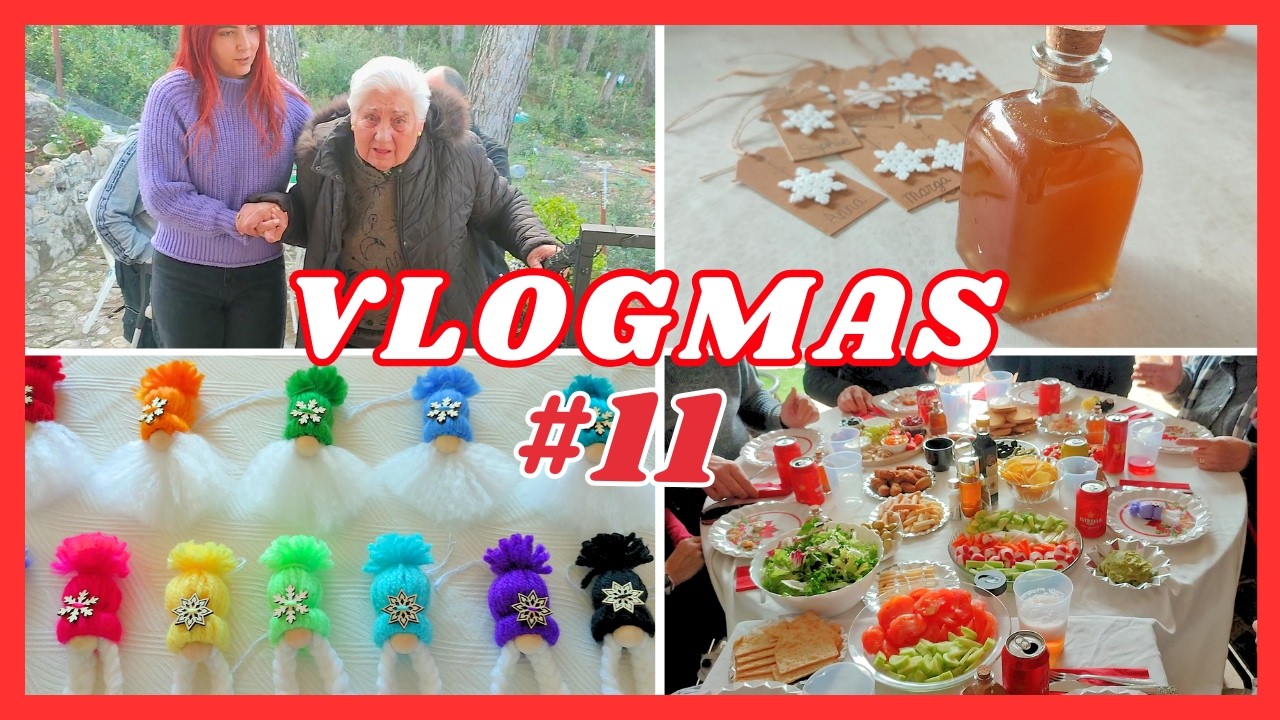 VLOGMAS #11🎄Mi Abuela Reacciona a la Reforma de su Casa y Reyes en Familia❤️