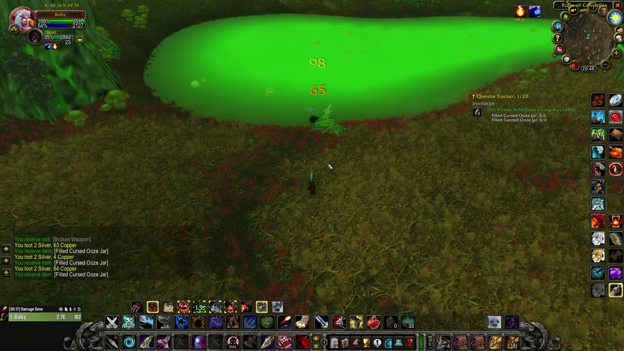 A Little Slime Goes a Long Way (WOW classic quest)