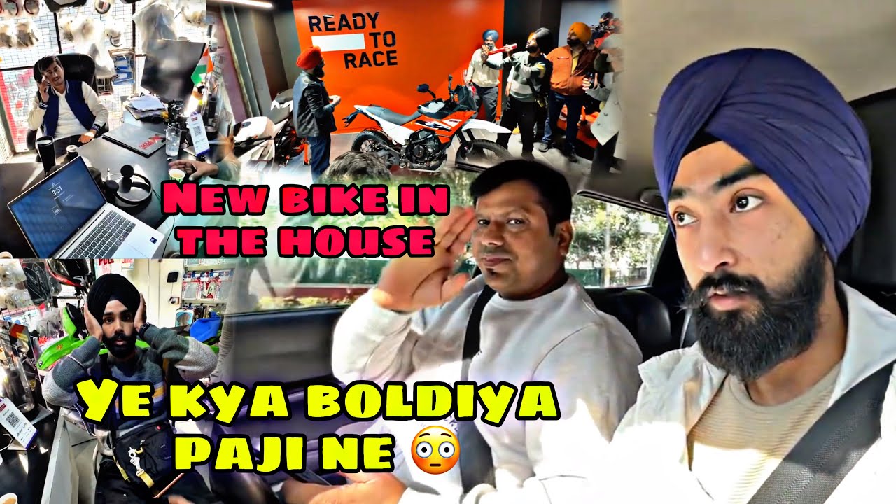New Bike In The House 😱 | Paaji Ne Kya Bol Diya? @jattprabhjot 