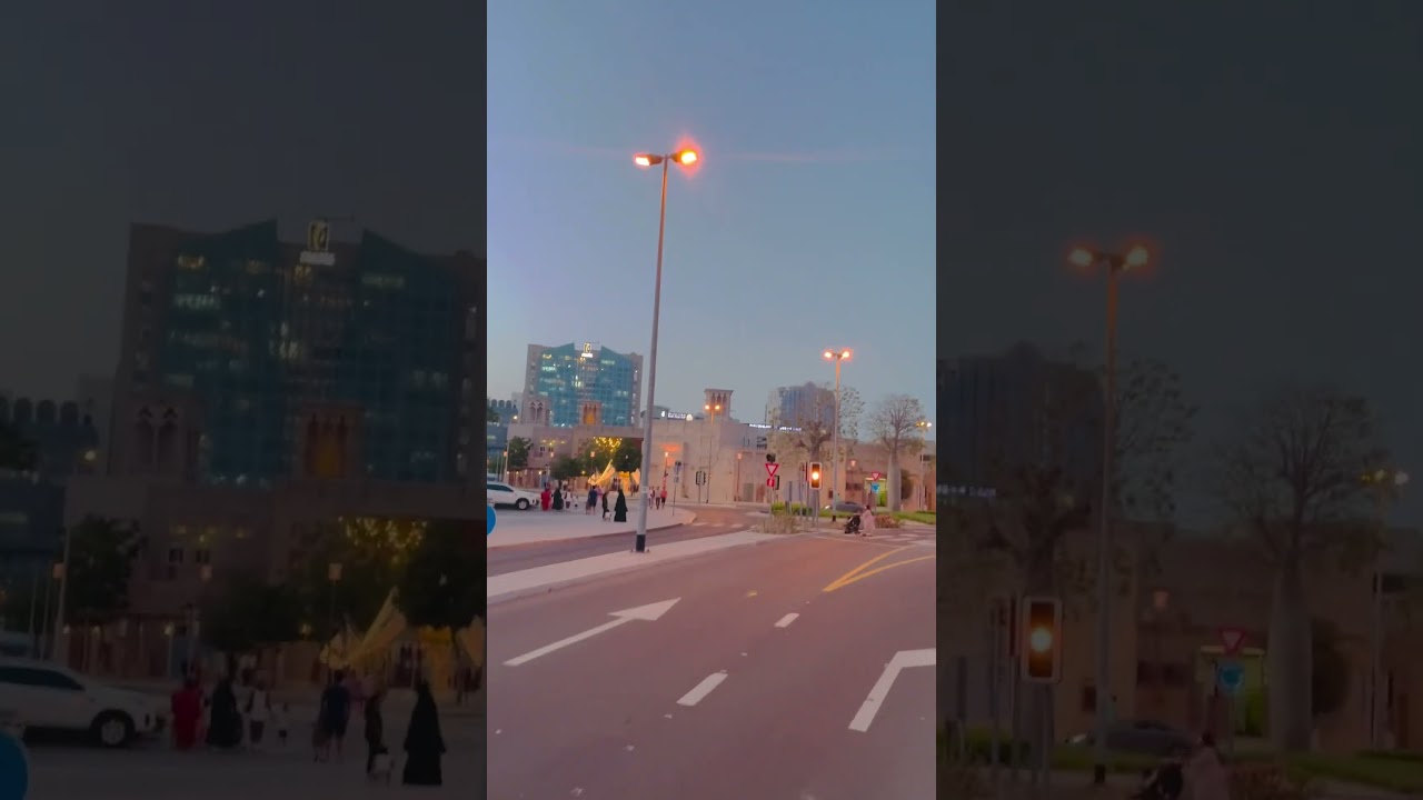 Bur Dubai Night Time view