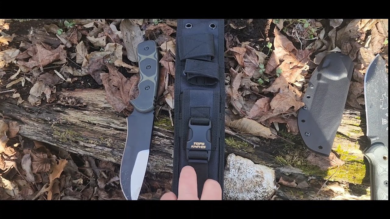Tops Black Rhino & Tops Knives Mt. Lion @CornbreadCorner