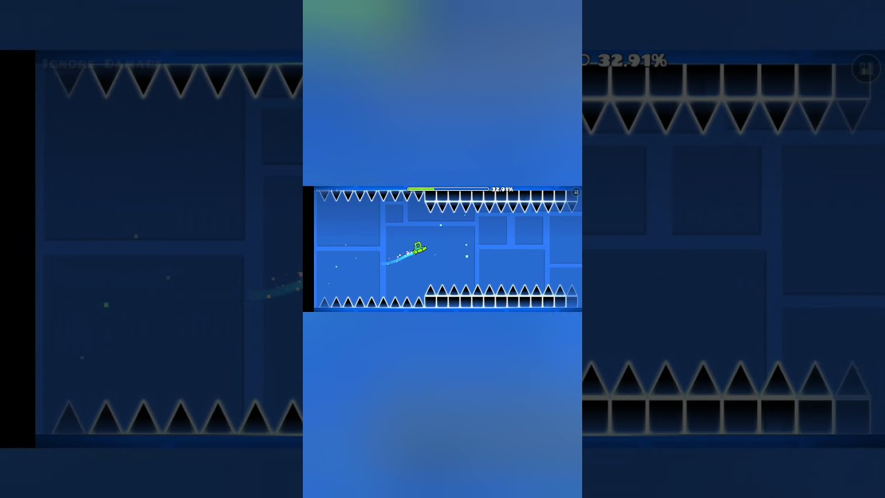 прокачал скилл за 1 минуту #geometrydash #gdupdate #gd #залити
