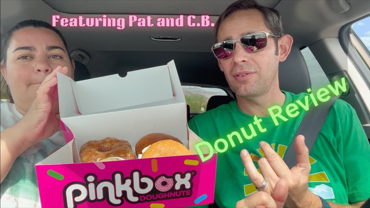PinkBox Donut Review! From Las Vegas Pat & C.B. Try out crazy donut flavors! Which is the best???