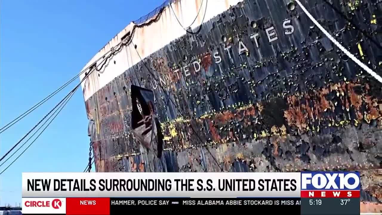 ‘We want a safe move’: The SS United States faces more delays