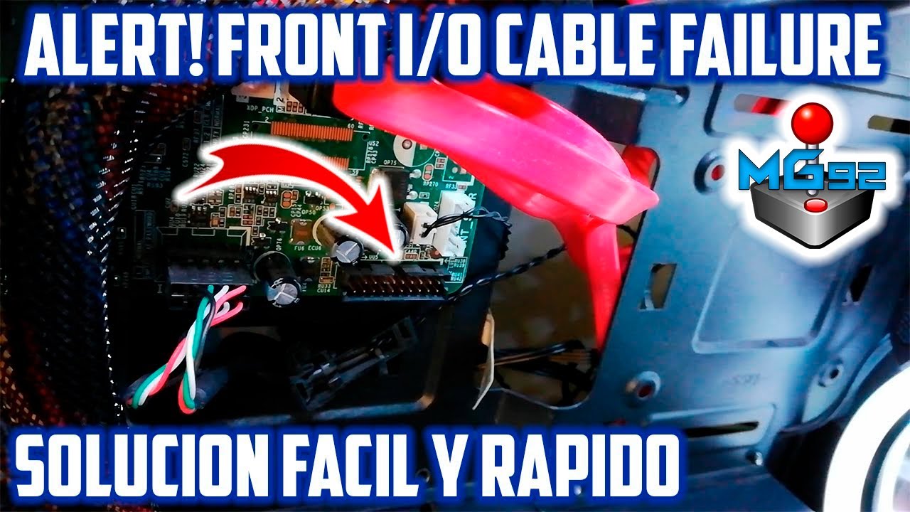 Solucionar Error Alert! Front I/O Cable Failure Dell Optiplex | 7010 9020 790 5040 3070 3020 7060