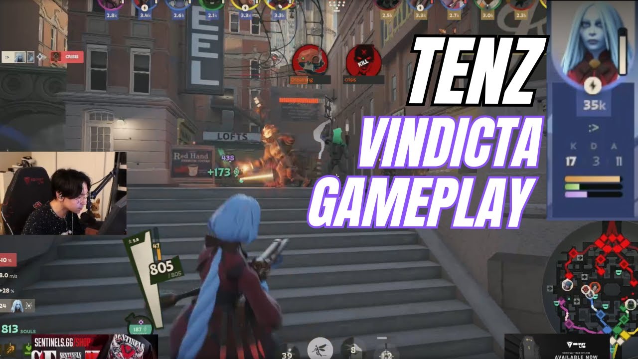 TENZ DOMINATES WITH VINDICTA! | Deadlock Gameplay