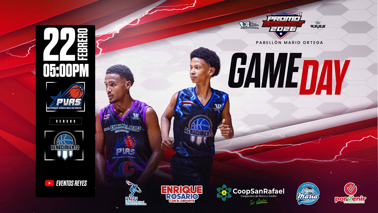 Politecnico Vicente Aquilino Santos 🆚 Colegio Renacimiento - Promo Basket 2026