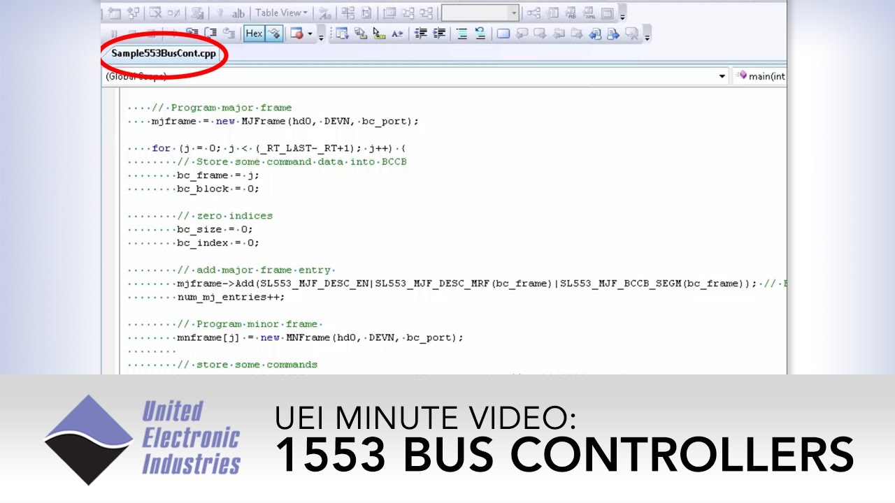 1553 Bus Controllers | UEI Minute Video