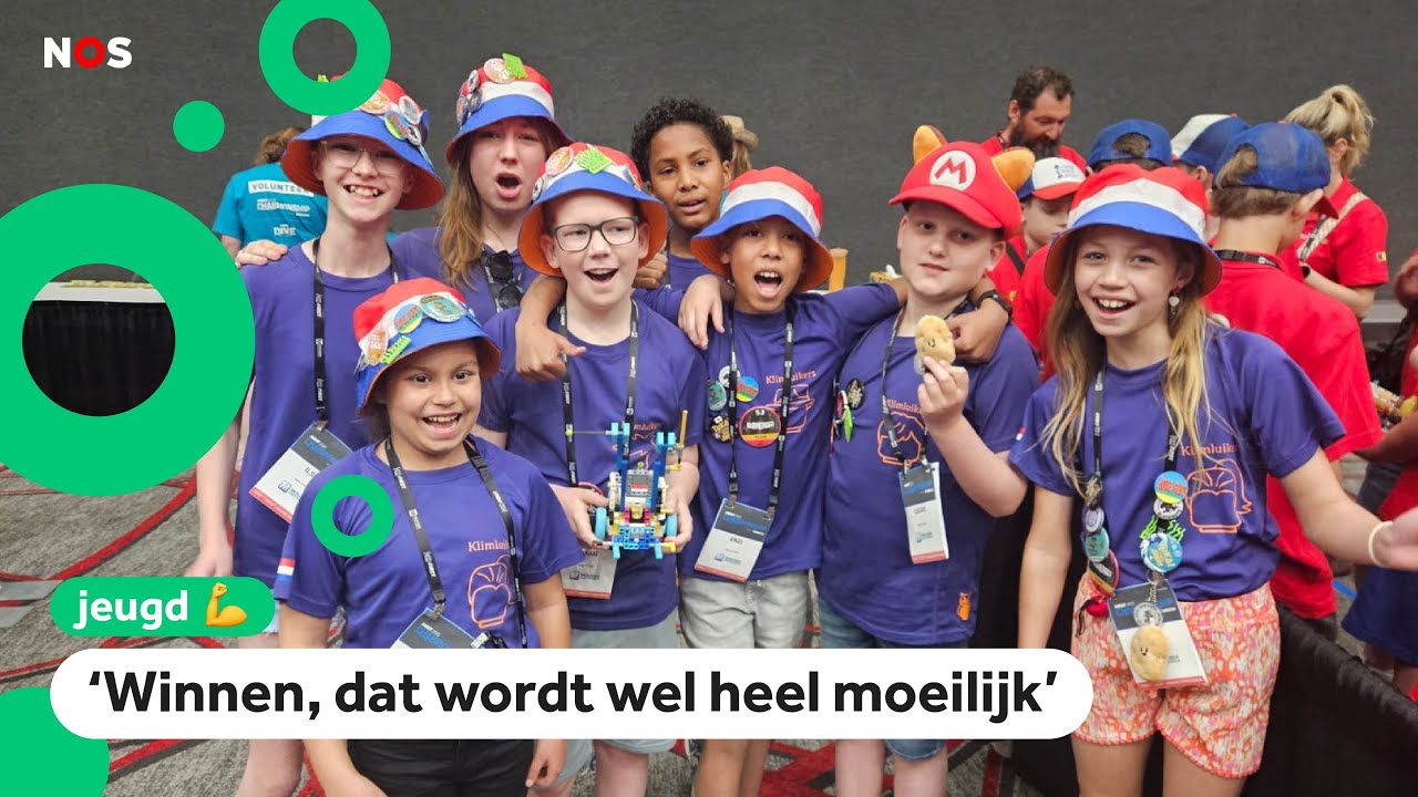 Nederlandse kinderen in de VS voor finale robot-wedstrijd