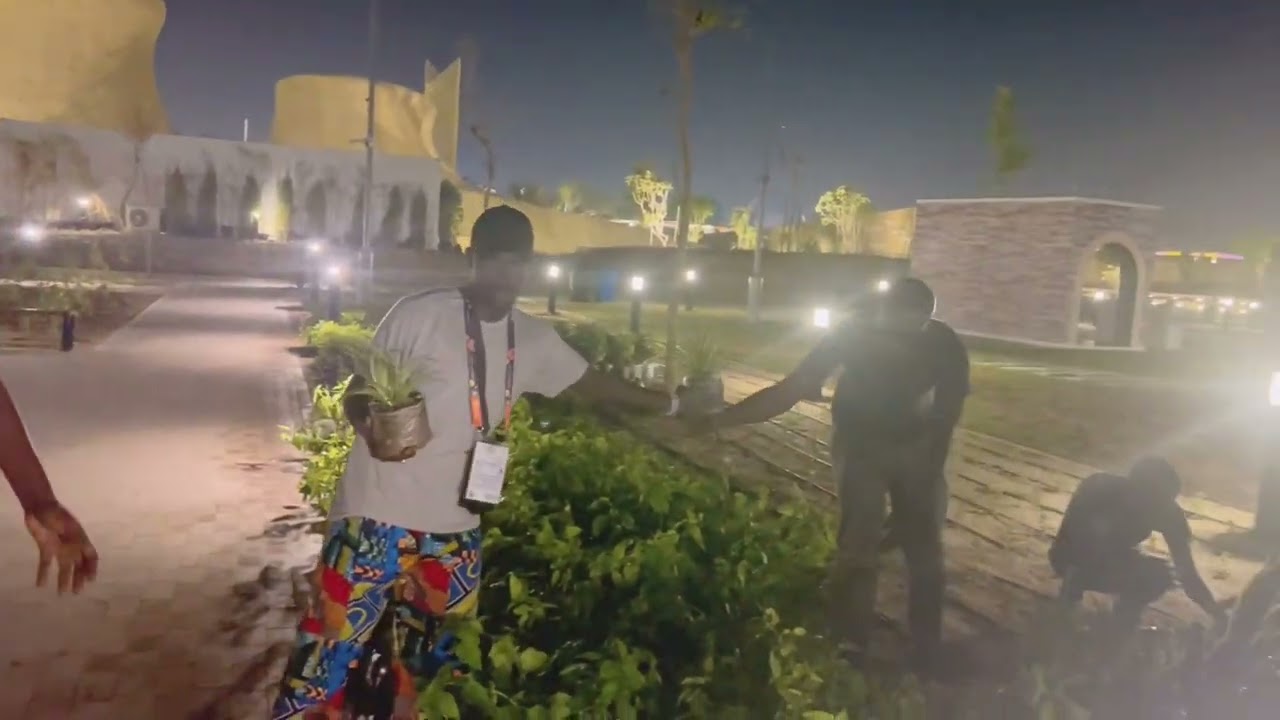 Expo Doha 2023 : Processus d’aménagement du pavillon Senegal à l’Expo Horticole Doha 2023 Qatar