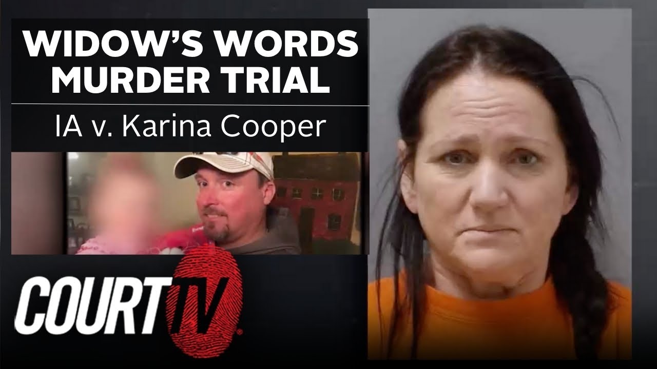 LIVE: IA v. Karina Cooper, Day 1 | Widow’s Words Murder Trial