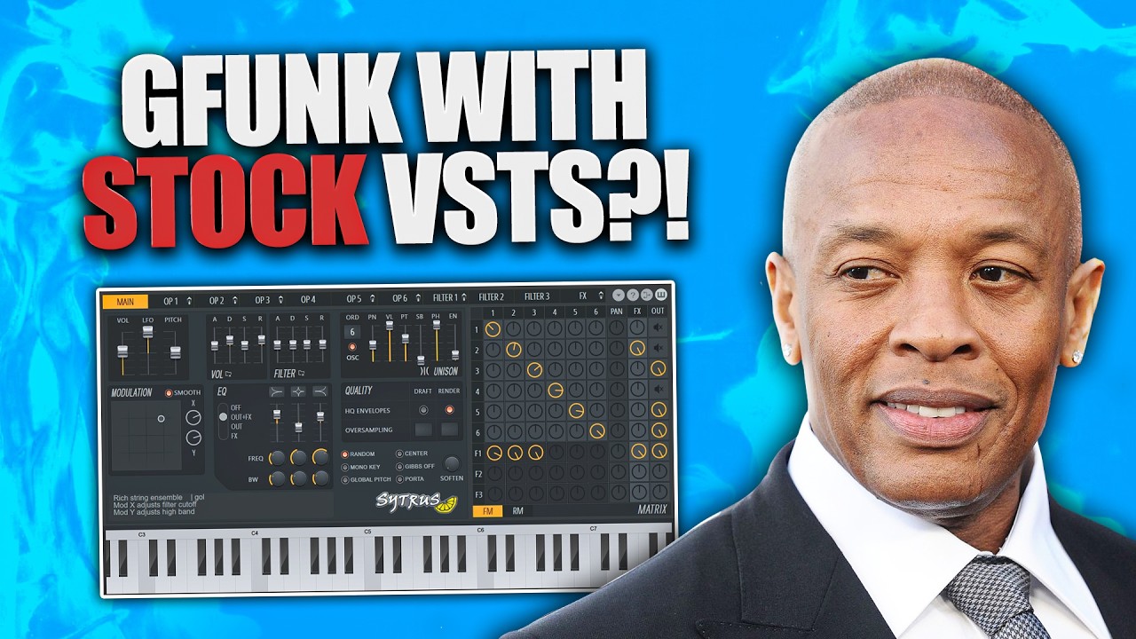 Создание бита West Coast ТОЛЬКО с использованием стандартных плагинов в Fl Studio