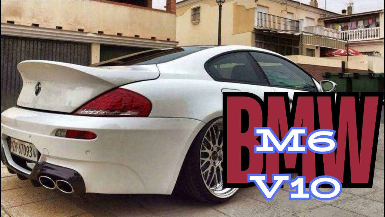 BMW M6 V10 exhaust  | Flames, Accelerations, Launch Controls, Bangs