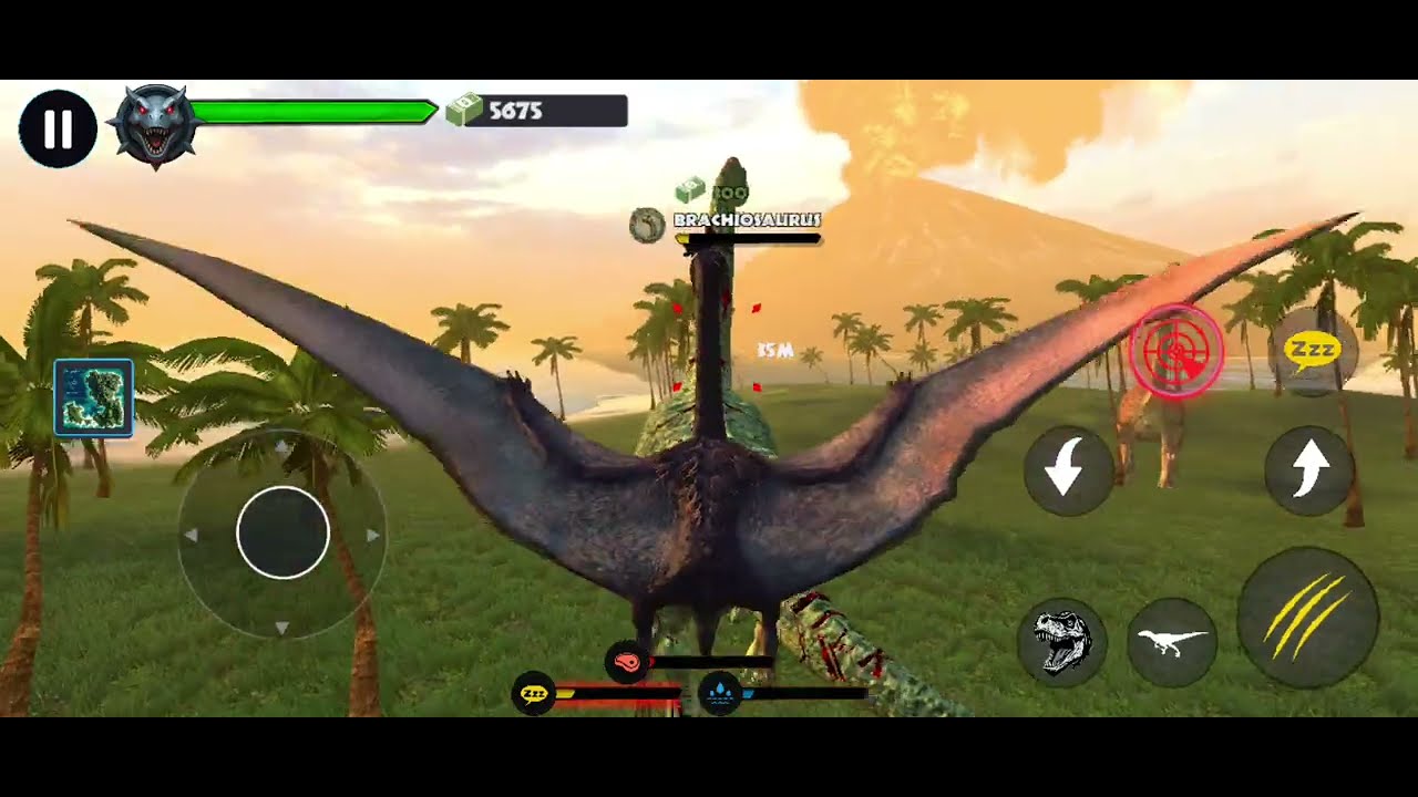 🎮 Jurassic Clash: Primal Dino Sim – PTERANODON Attack Battle! 🦖🦅🔥  (Wait for the EPIC ending!)
