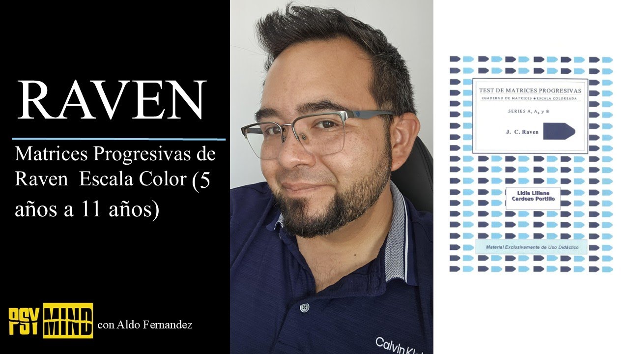 TEST DE MATRICES PROGRESIVAS DE  RAVEN INFANTIL COLOREADO (5 a 11 años)