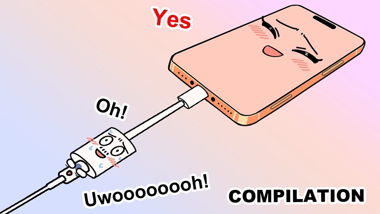The Lightning Cable Who Doesn't Want to Use an Adapter | Animated Short Comedy (Compilation)
