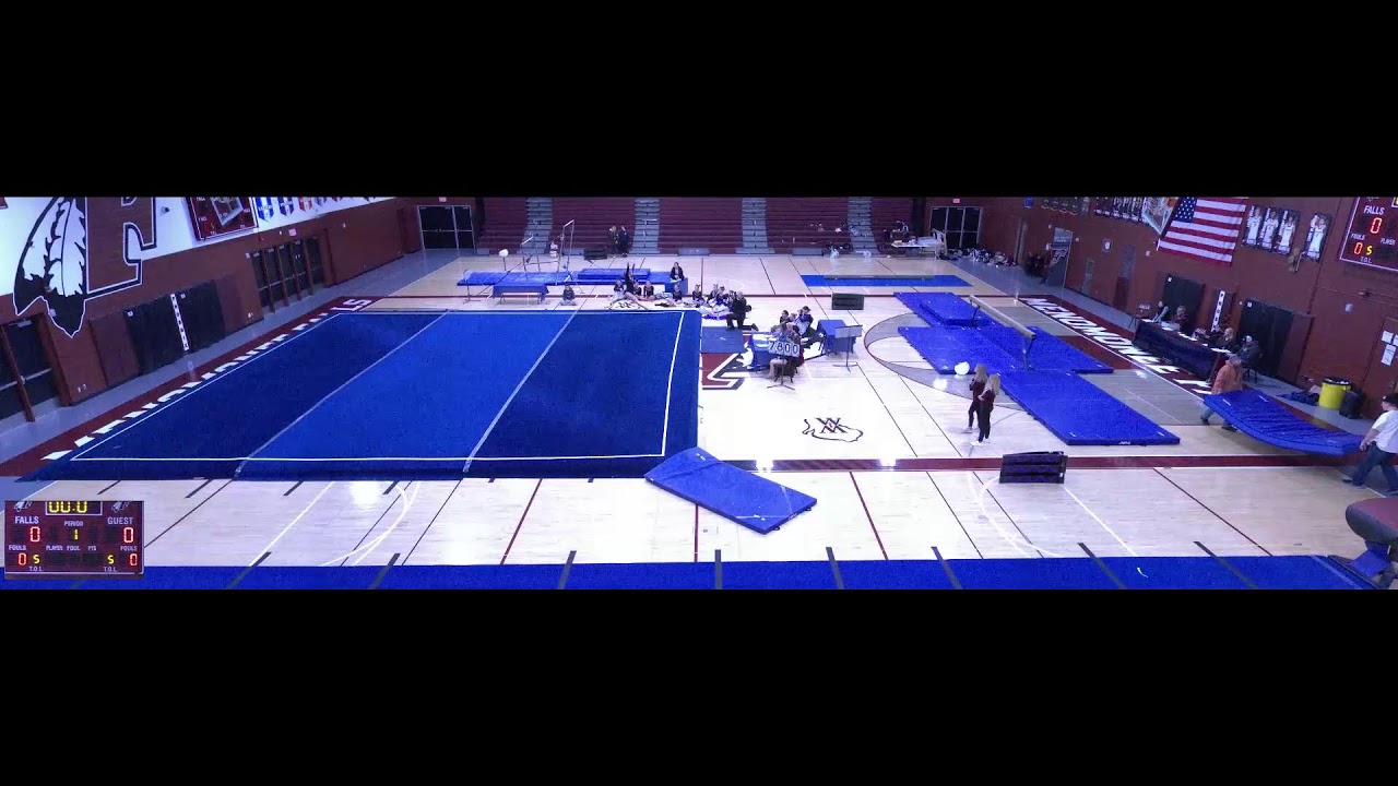 Menomonee Falls vs shorewood Girls' Varsity Gymnastics