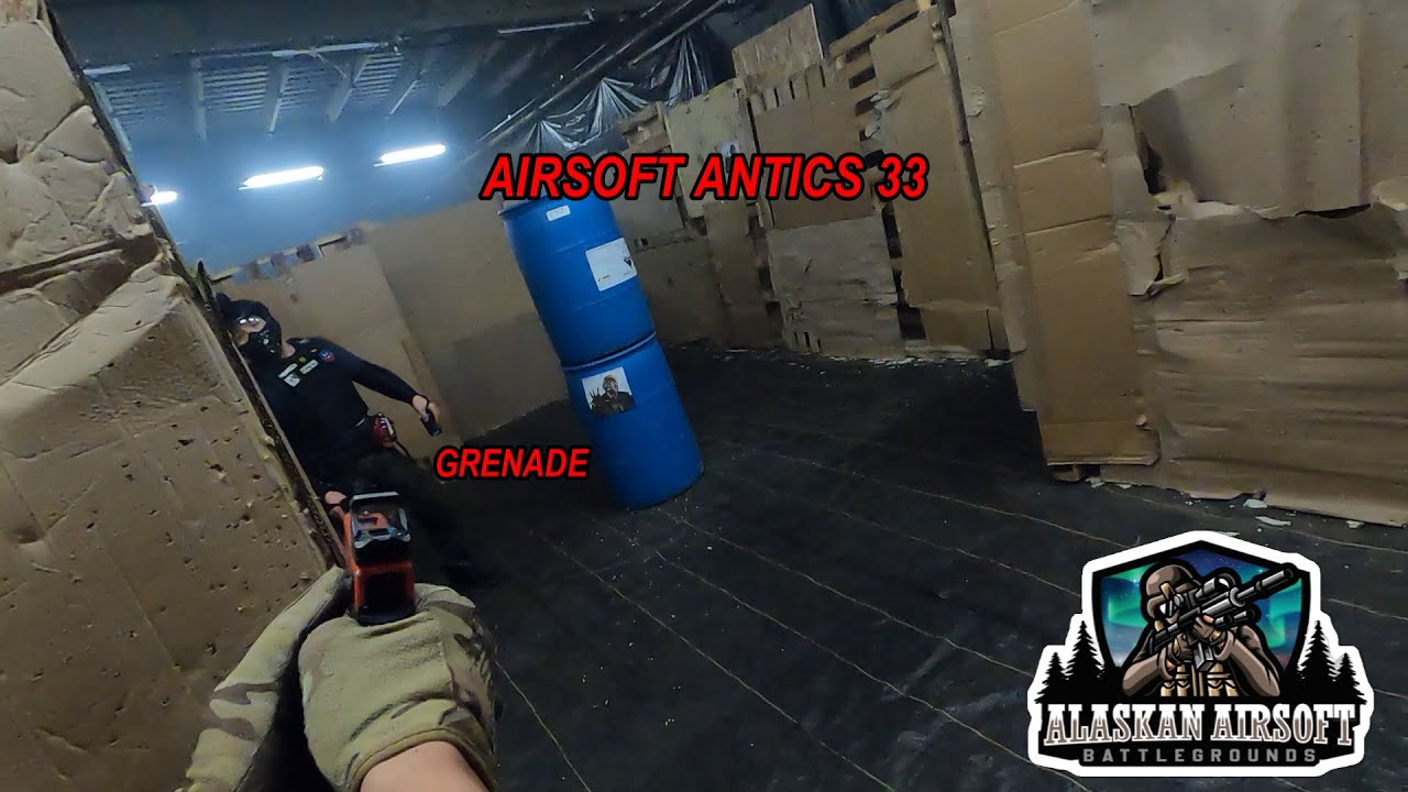 AA33 Airsoft Funny Moments, Kill Confirmed, Grenade Deaths