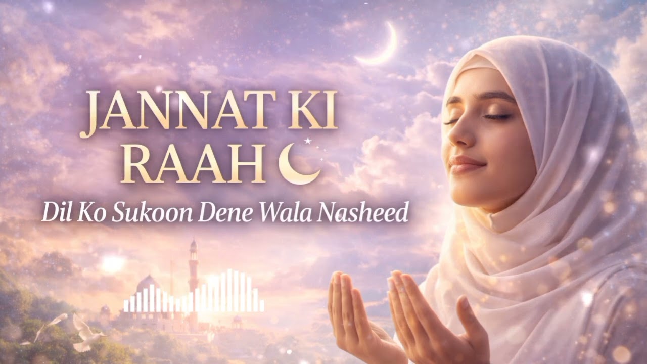 Jannat Ki Raah 🌙 | Heart Touching Islamic Nasheed 2026 | Dil Ko Sukoon Dene Wala Kalam | 