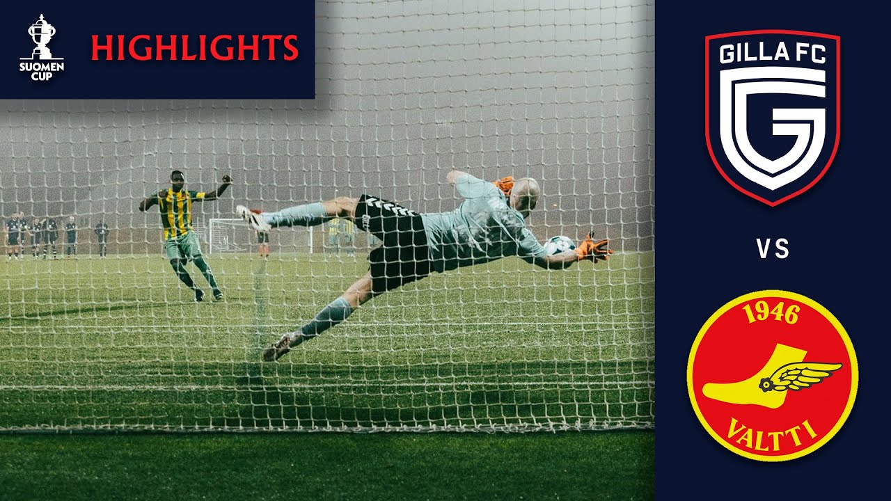 Gilla FC - Valtti | Highlights | Suomen Cup