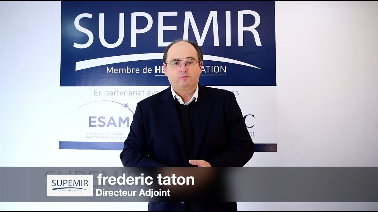 M. Frédéric Taton, Directeur Adjoint chez SUPEMIR !